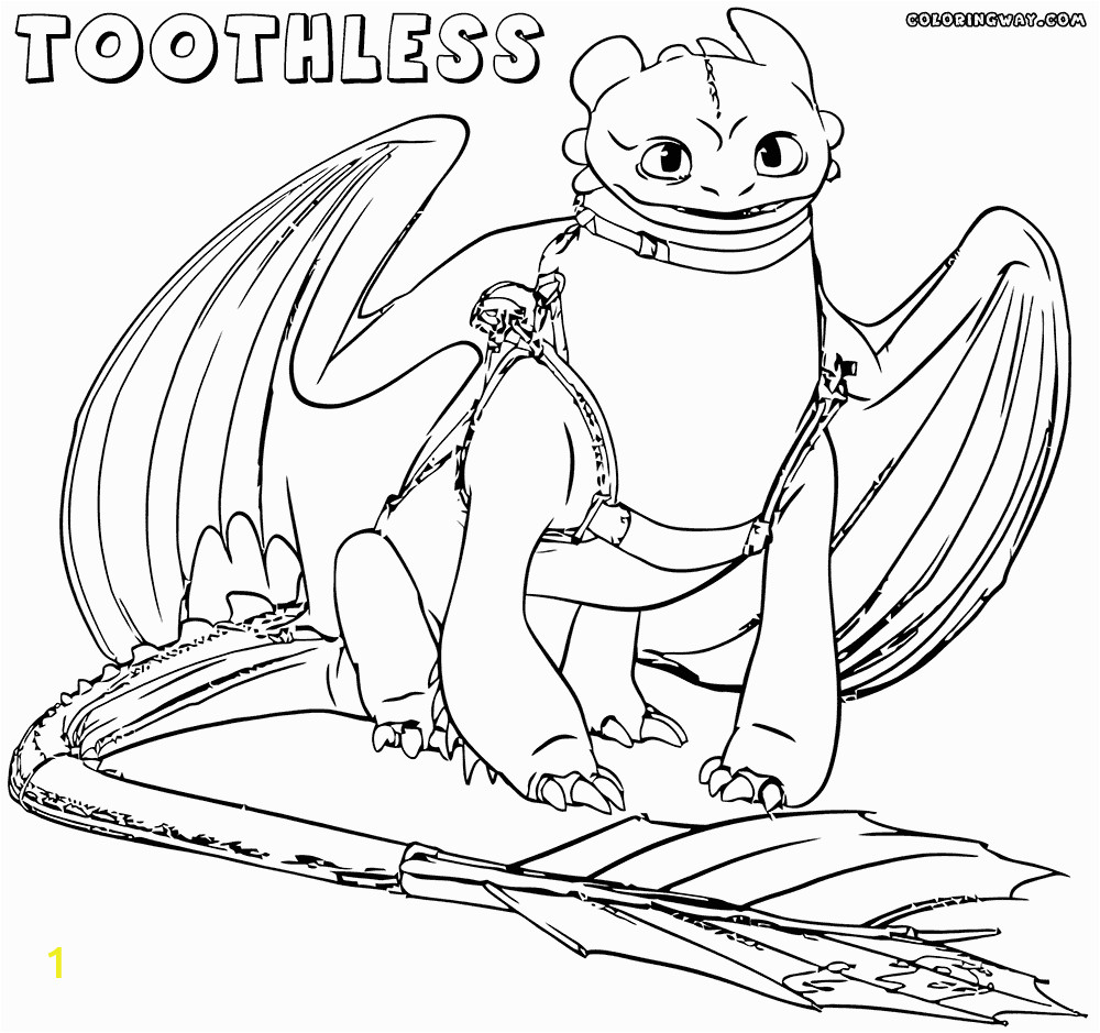 toothless coloring pages