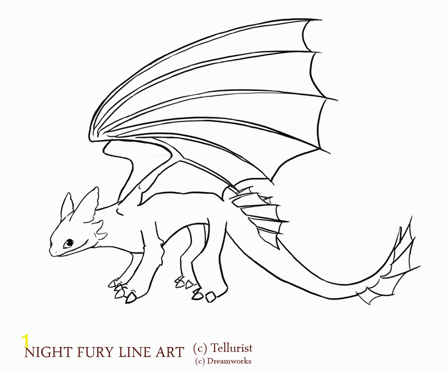 Toothless How to Train Your Dragon Coloring Pages toothless From How to Train Your Dragon