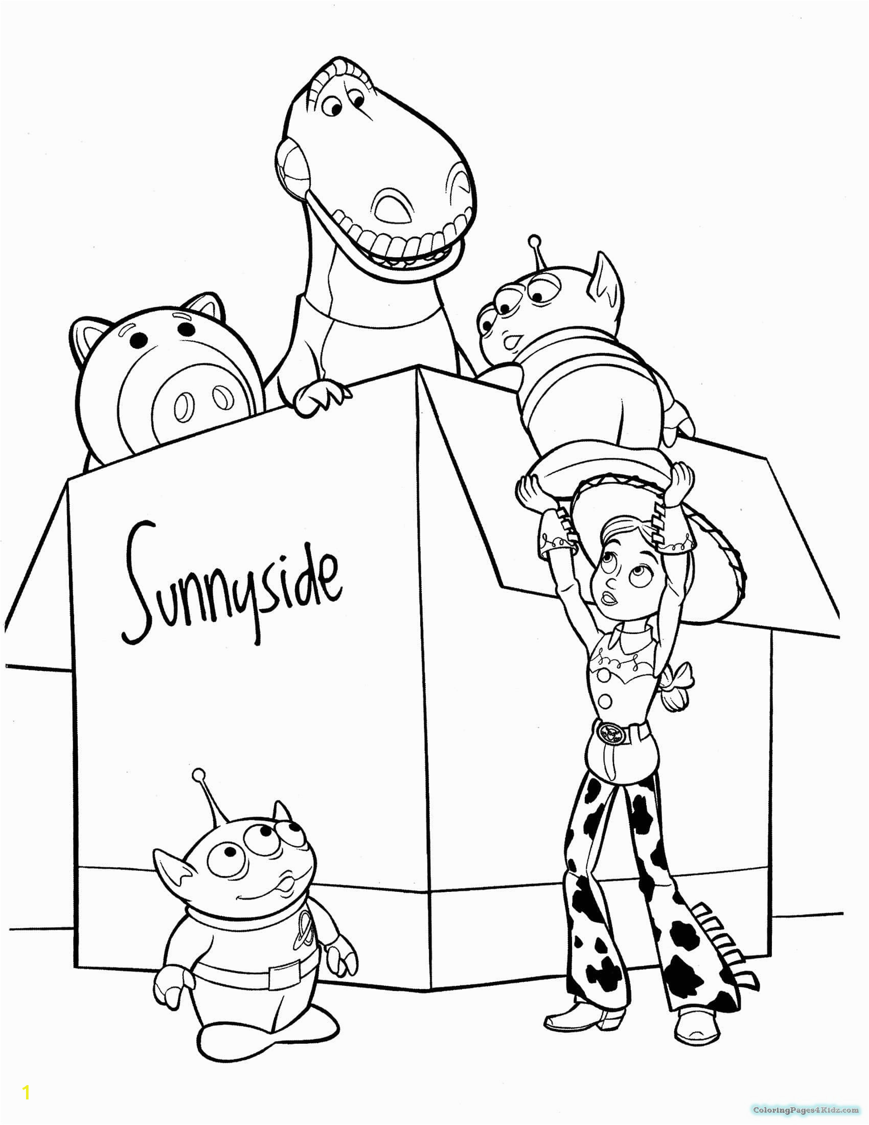 disney toy story coloring pages 1047