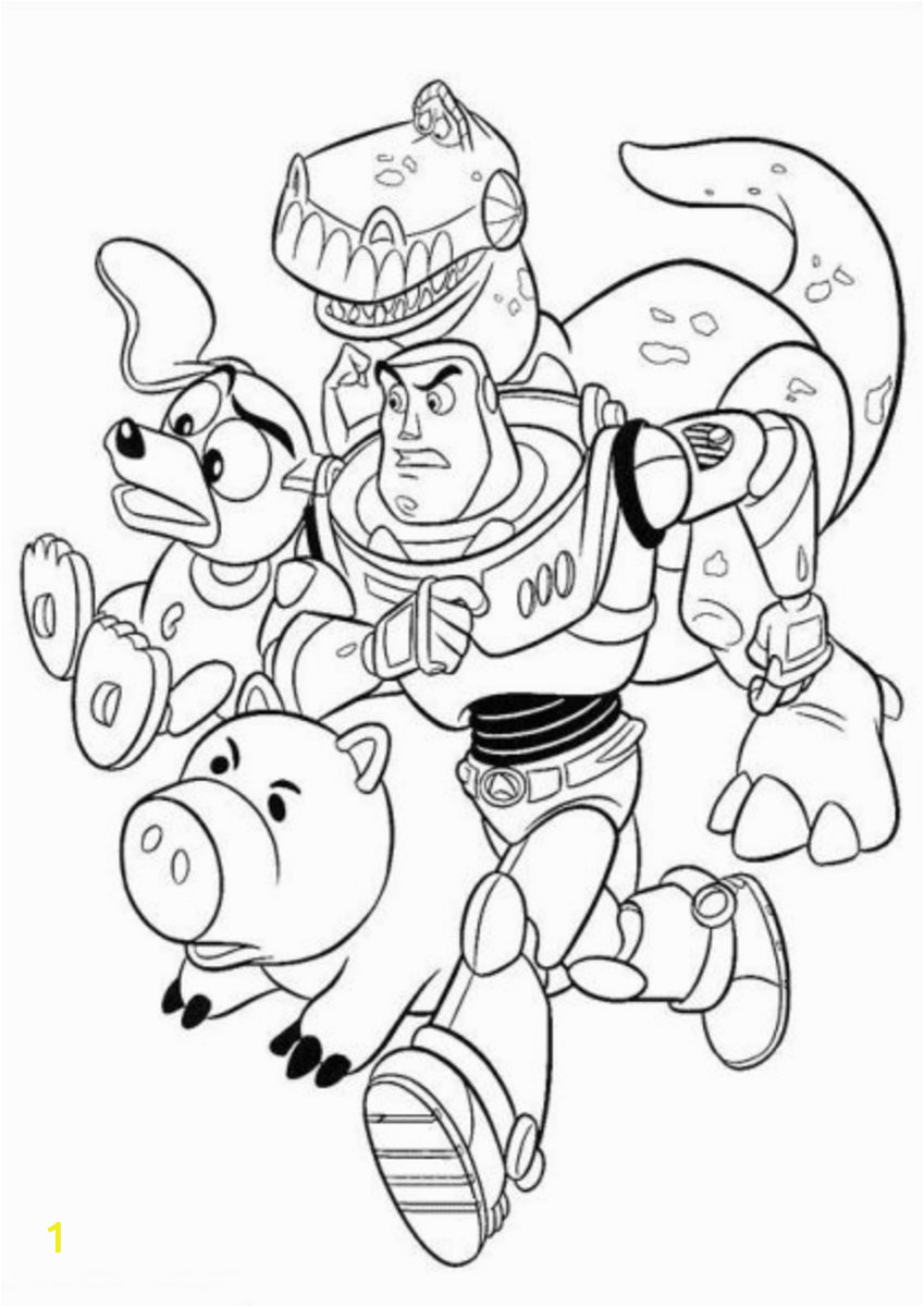 Toy Story 3 Printable Coloring Pages toy Story 3 Kids Coloring Pages with Free Colouring