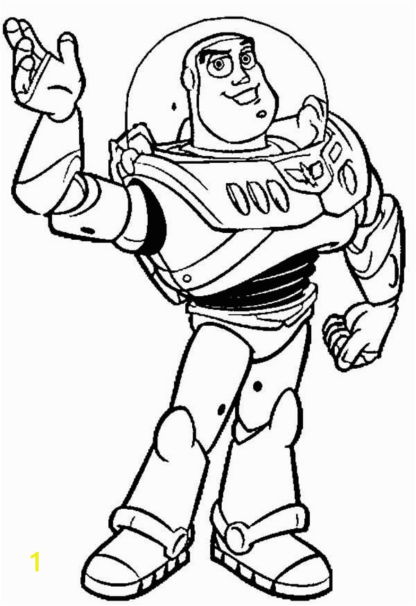 buzz lightyear is ready to save the universe in toy story coloring page 2