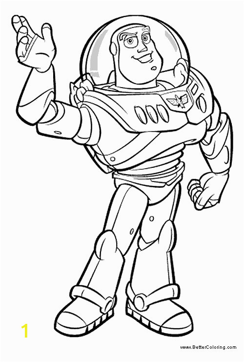 toy story buzz lightyear coloring pages