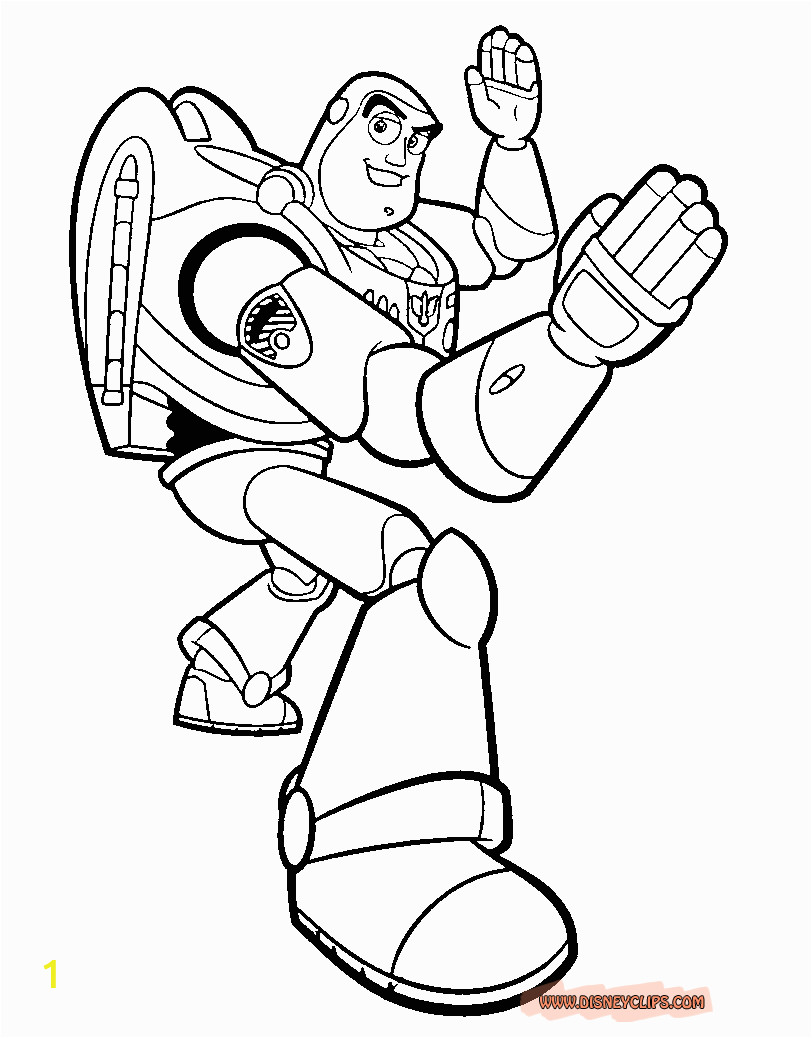 Toy Story Buzz Lightyear Coloring Pages toy Story Coloring Pages