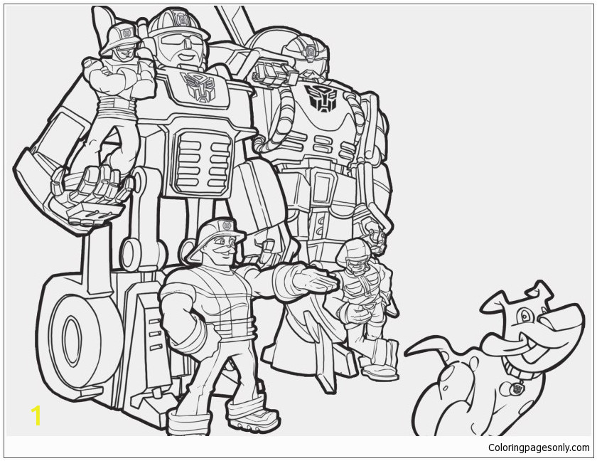 Transformers Rescue Bots Academy Coloring Pages Fabulous Rescue Bots Chase Coloring Page Free Coloring