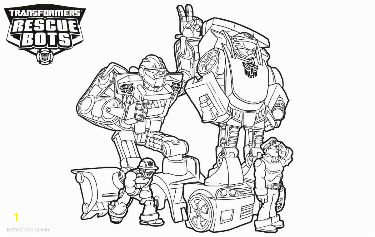Transformers Rescue Bots Printable Coloring Pages Characters From Transformers Rescue Bots Coloring Pages