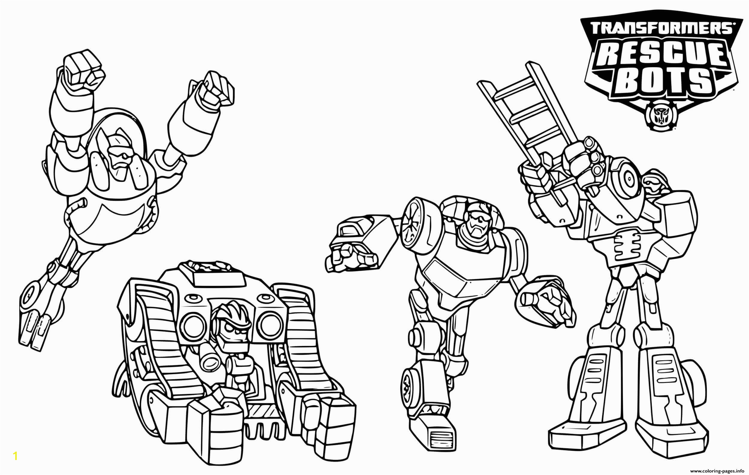 transformers rescue bots characters coloring pages printable coloring pages book