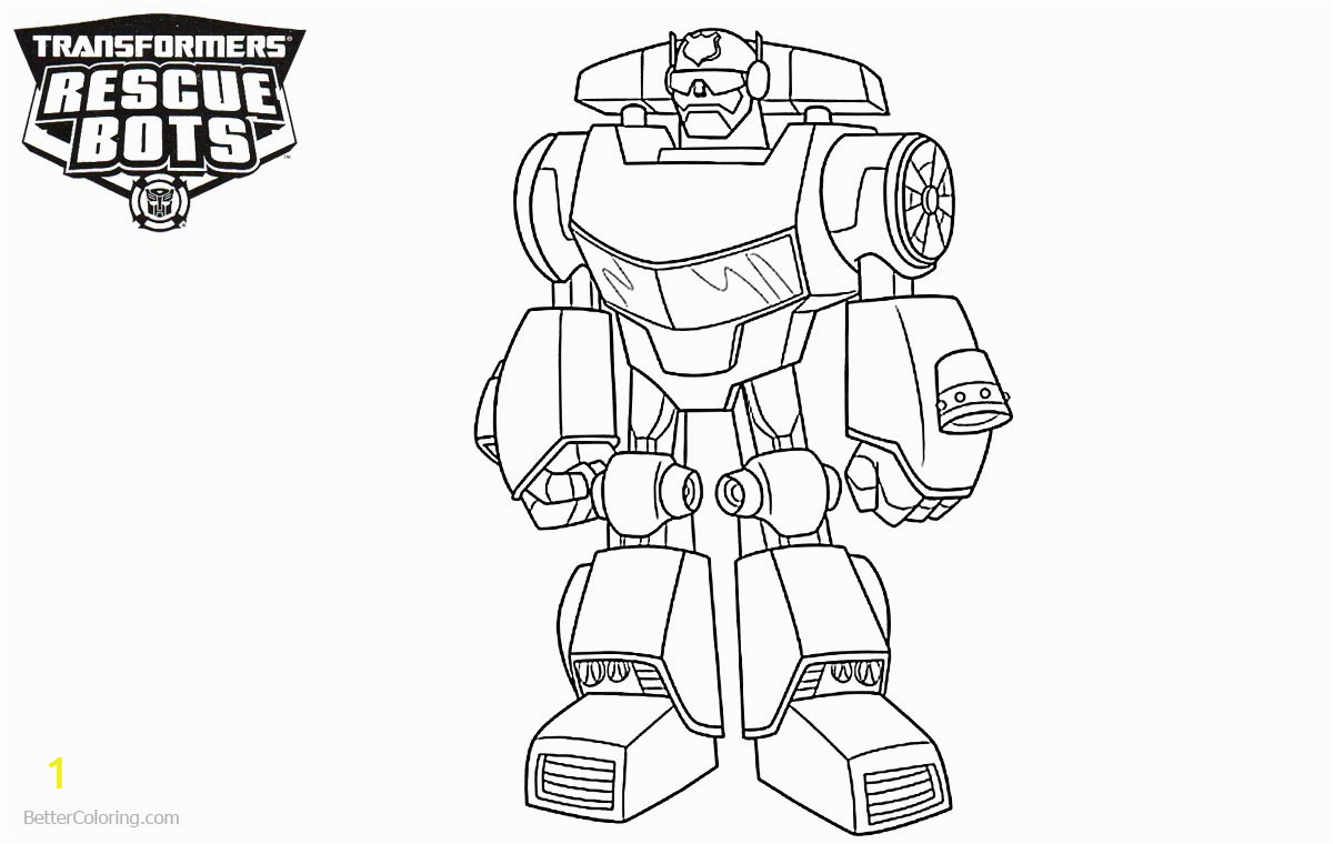 Transformers Rescue Bots Printable Coloring Pages Transformers Rescue Bots Coloring Pages Chase Free
