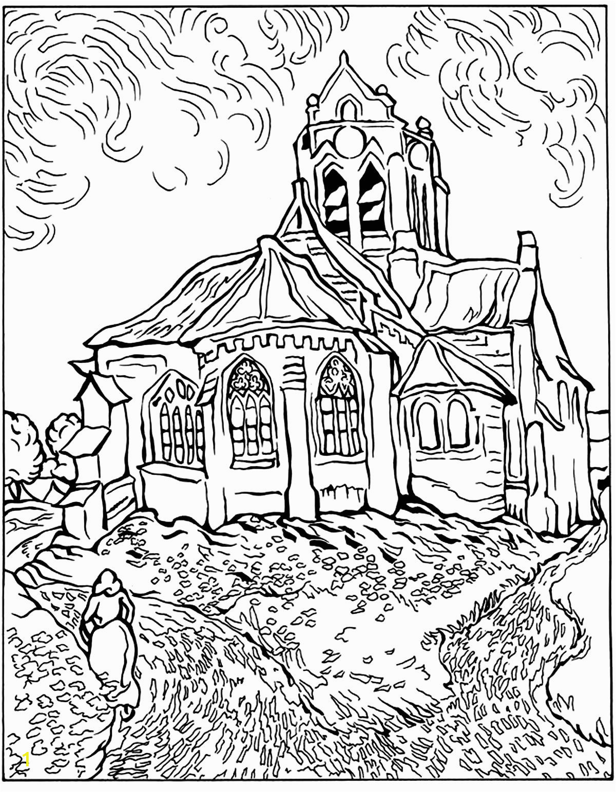 image=van gogh coloring pages for children vincent van gogh 1