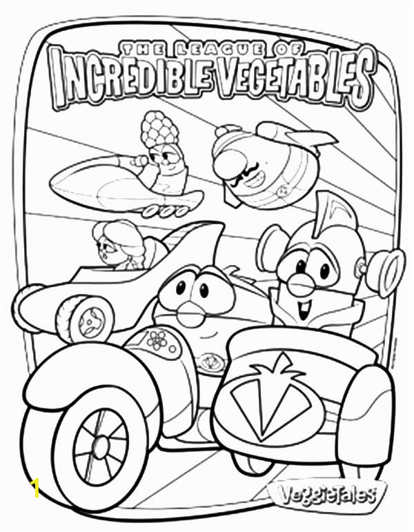 Veggie Tales Coloring Pages Larry Boy Larry Boy the League Of Incredible Ve Ables Coloring