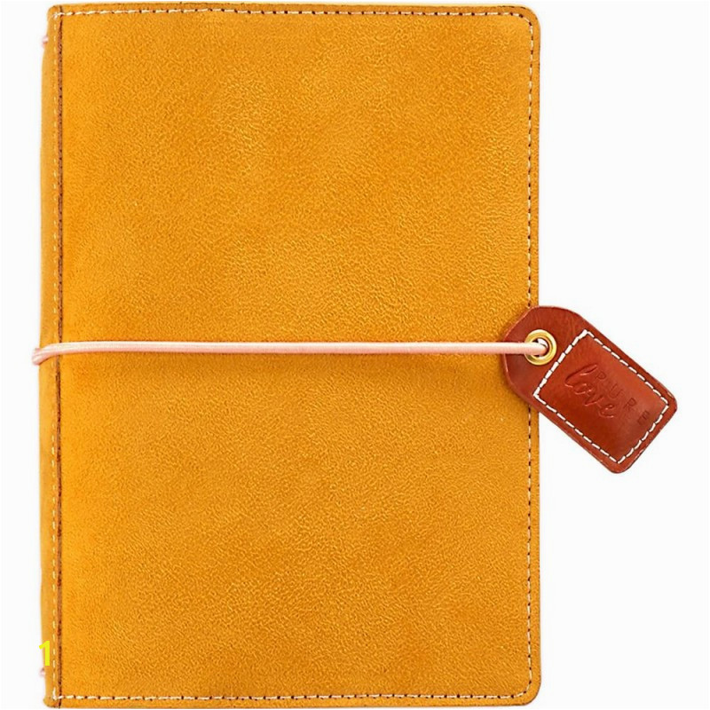 mustard suede color crush pocket traveler s planner 425x6 webster s pages