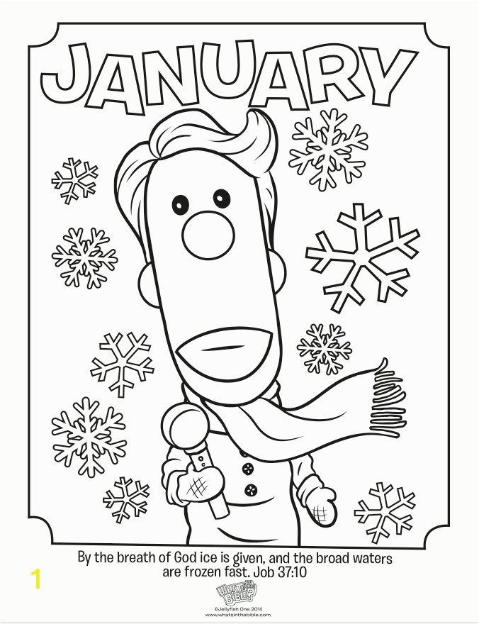 What S In the Bible with Buck Denver Coloring Pages Book Of Job January Coloring Page