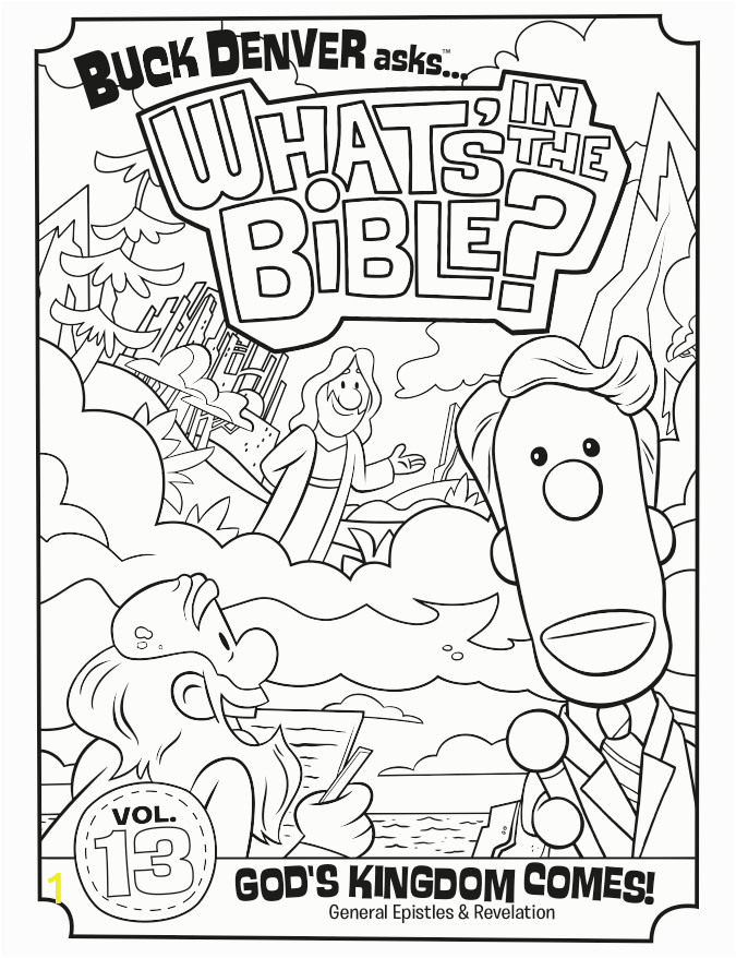 volume 13 general epistles and revelation dvd coloring page