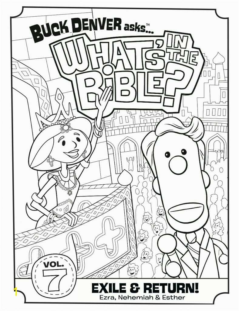 whats in the bible with buck denver coloring pages 757 737