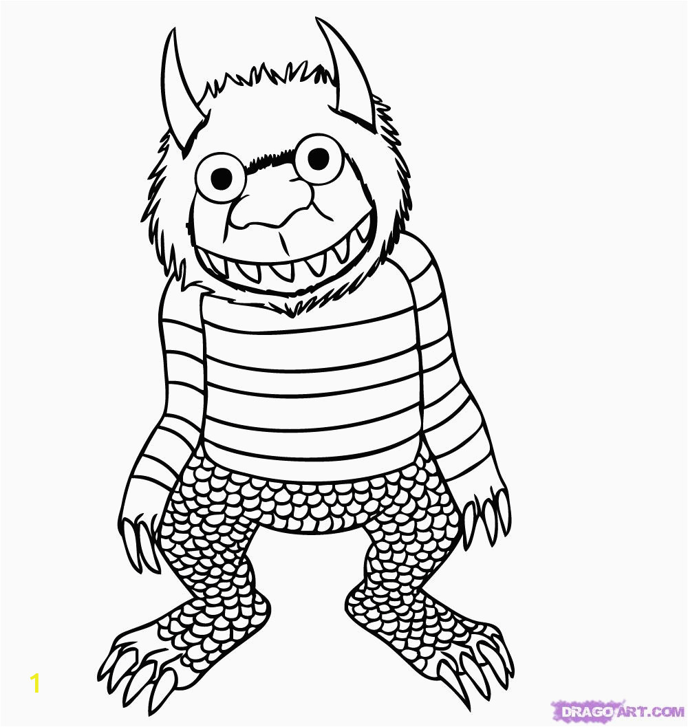 where the wild things are printable coloring pages