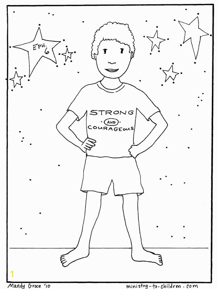 armor of god coloring pages