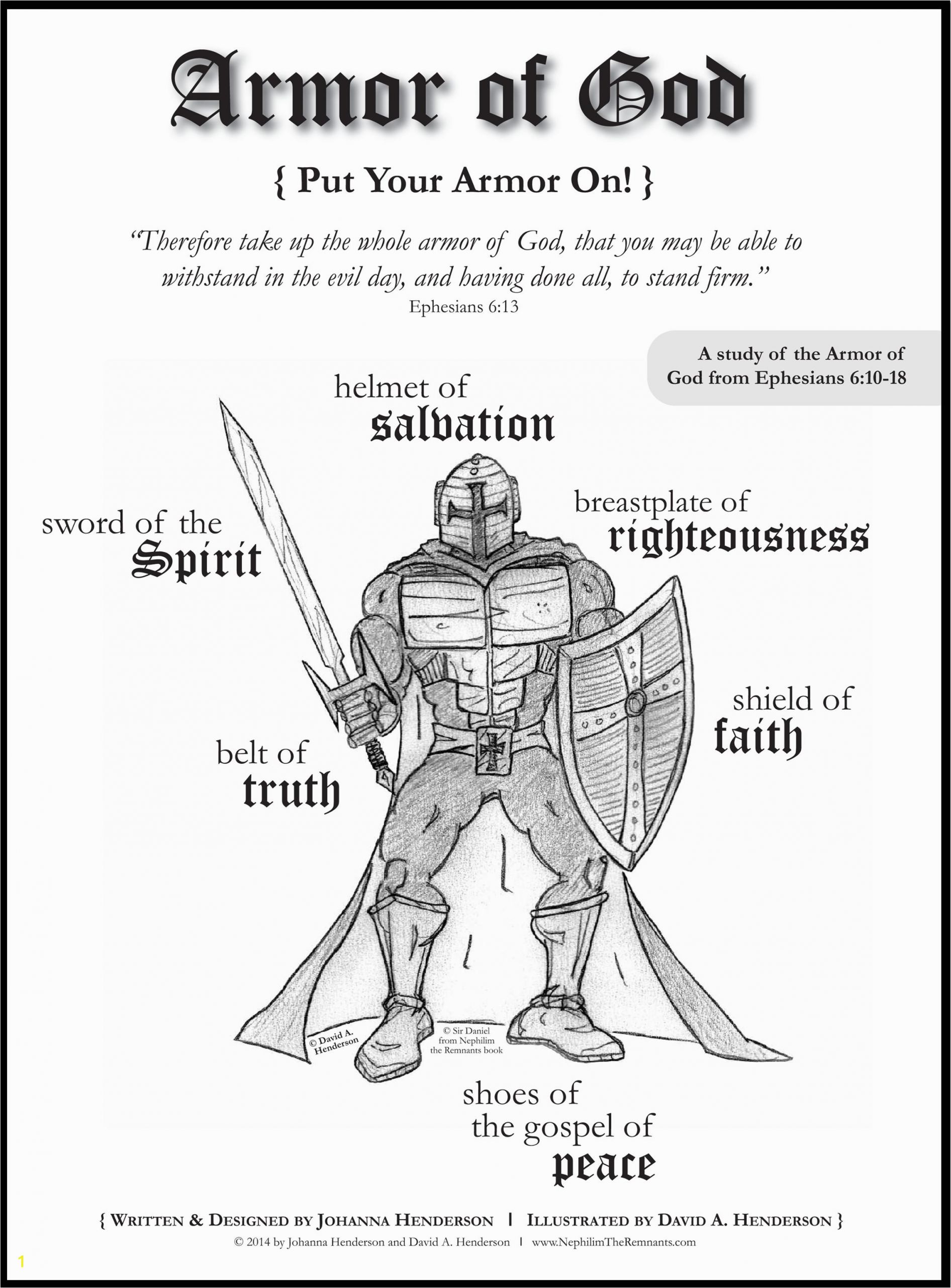 Whole Armour Of God Coloring Pages Free Coloring Pages for Armor God Coloring Home