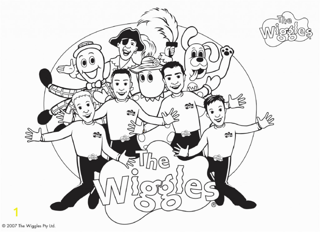 Wiggles Big Red Car Coloring Page | divyajanani.org