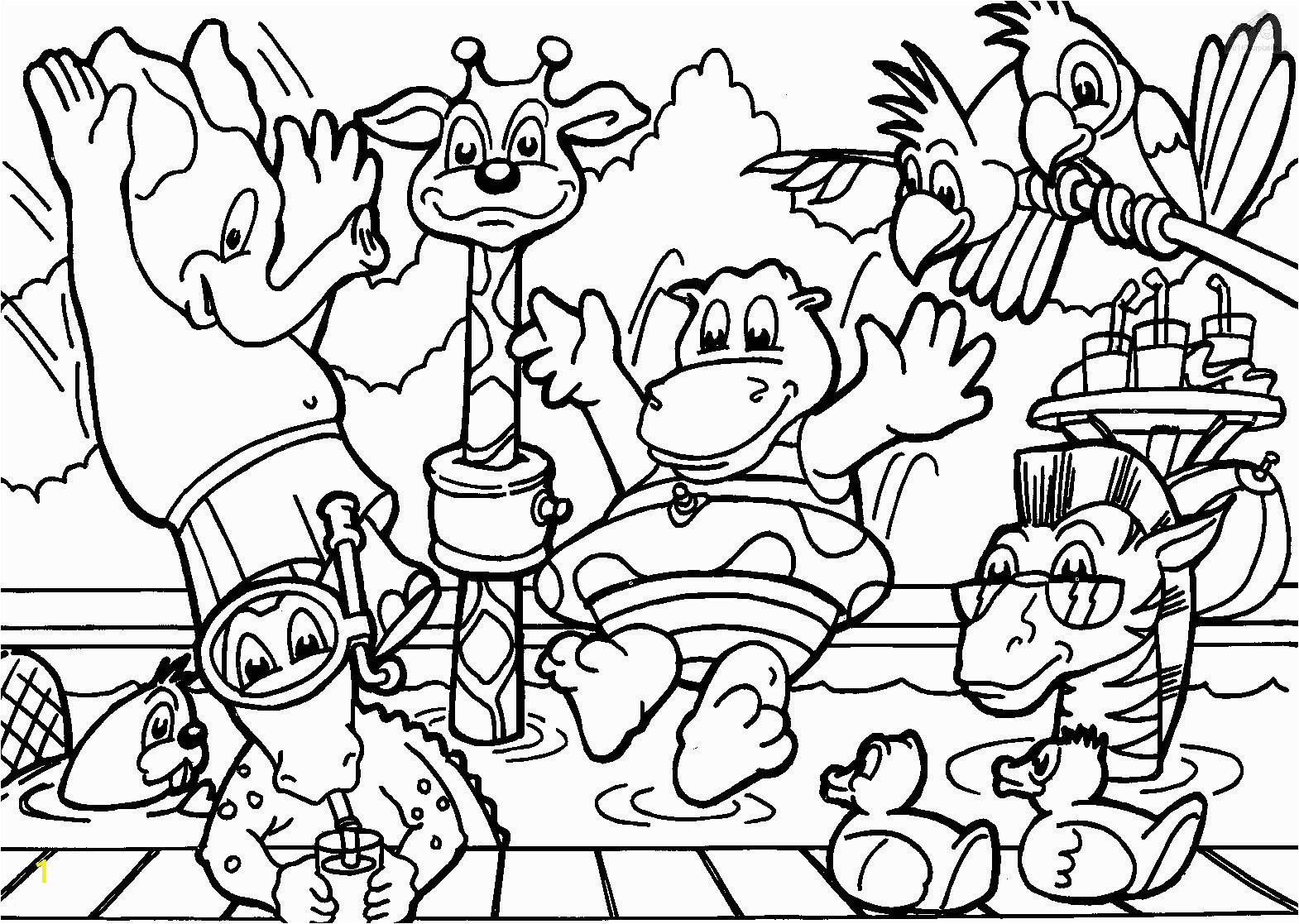 Wild Animal Coloring Pages for Kids Wild Animal Coloring Pages Best Coloring Pages for Kids