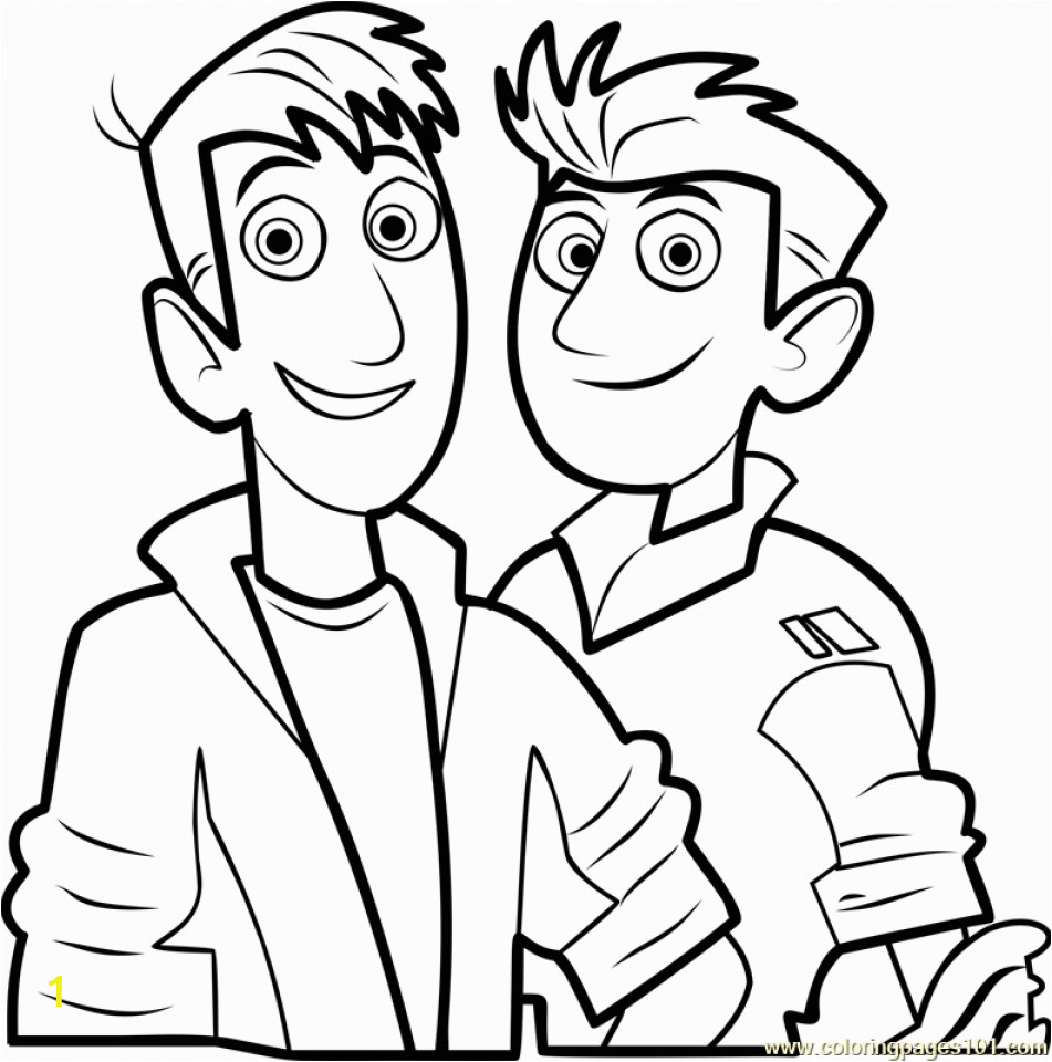 wild kratts coloring pages to print 6rtsg3
