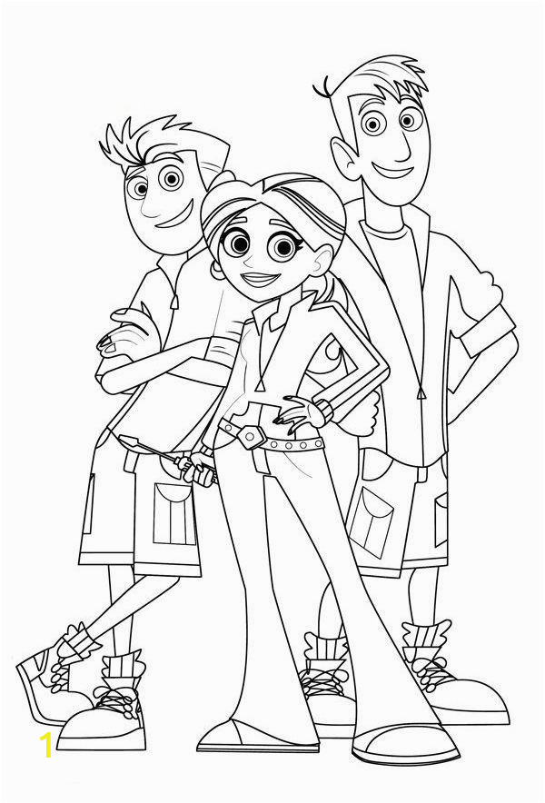 Wild Kratts Coloring Pages to Print Wild Kratts Coloring Pages for Kids Coloring Home