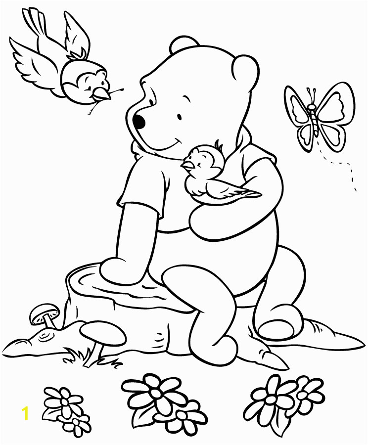 Winnie the Pooh Coloring Pages for Adults Winnie the Pooh Coloring Page Doodle