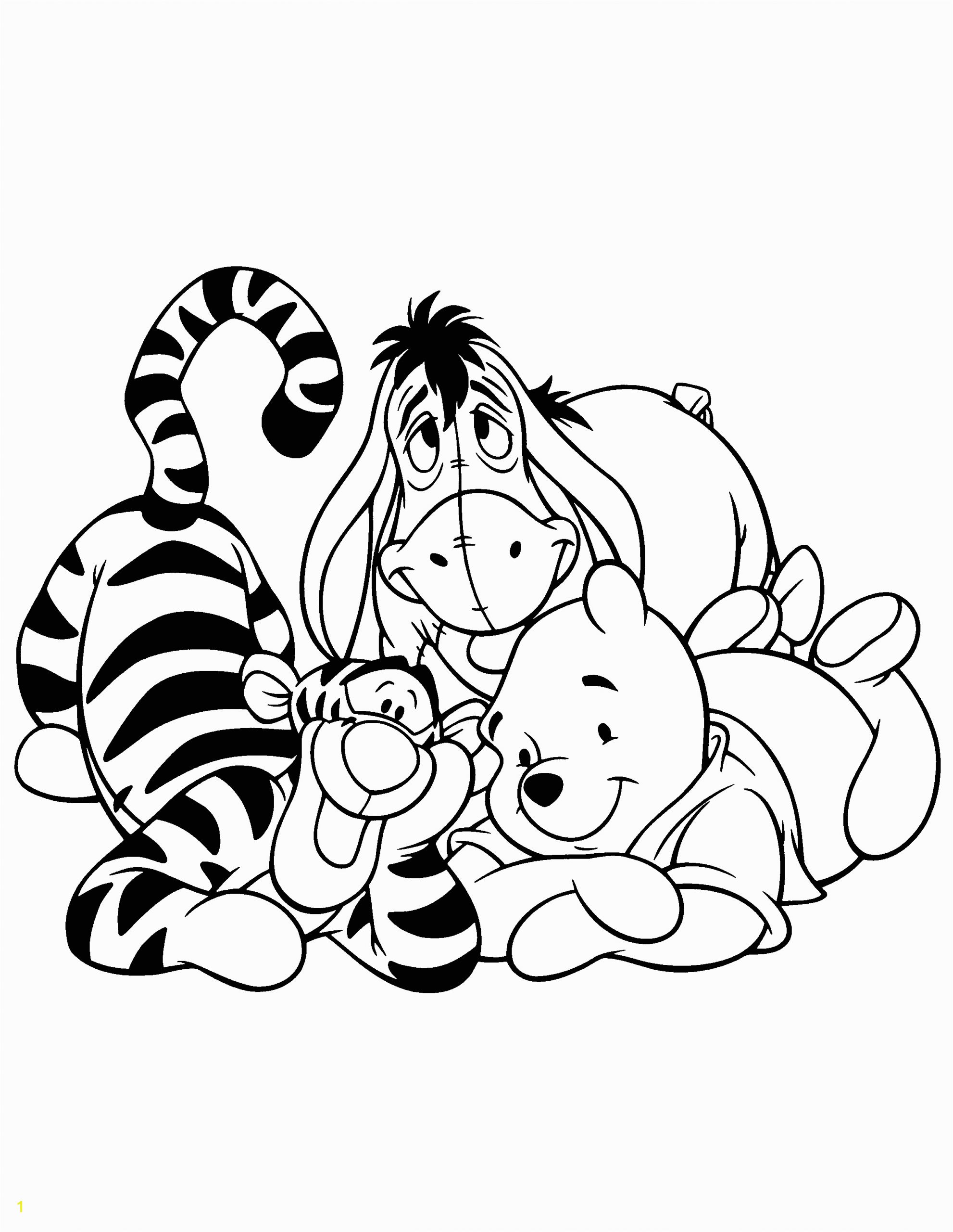 winnie the pooh coloring pages 14