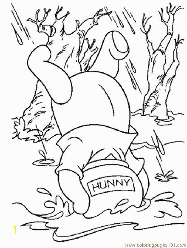 Winnie the Pooh with Honey Coloring Pages Coloring Pages Pooh and His Honey Cartoons Winnie the