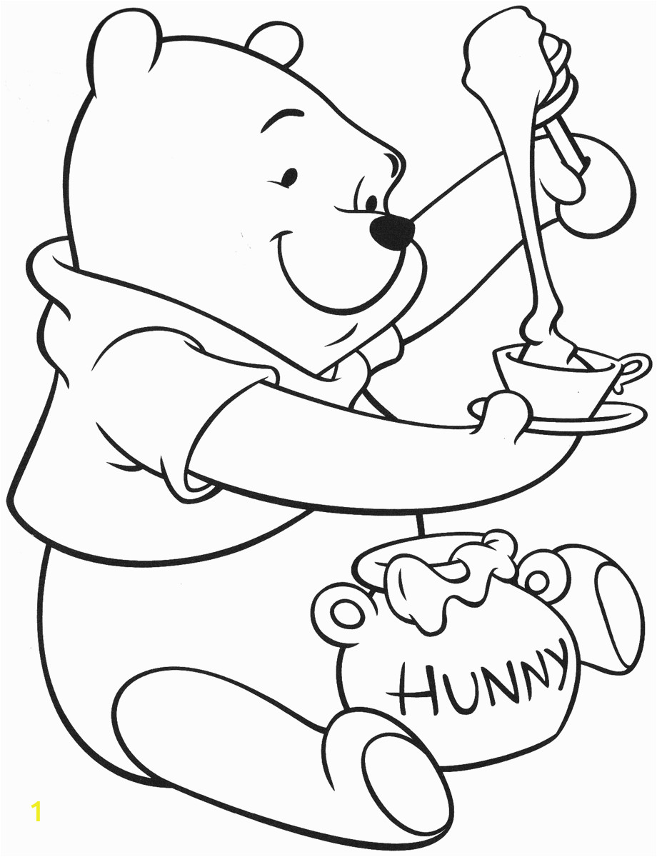 winnie the pooh coloring pages