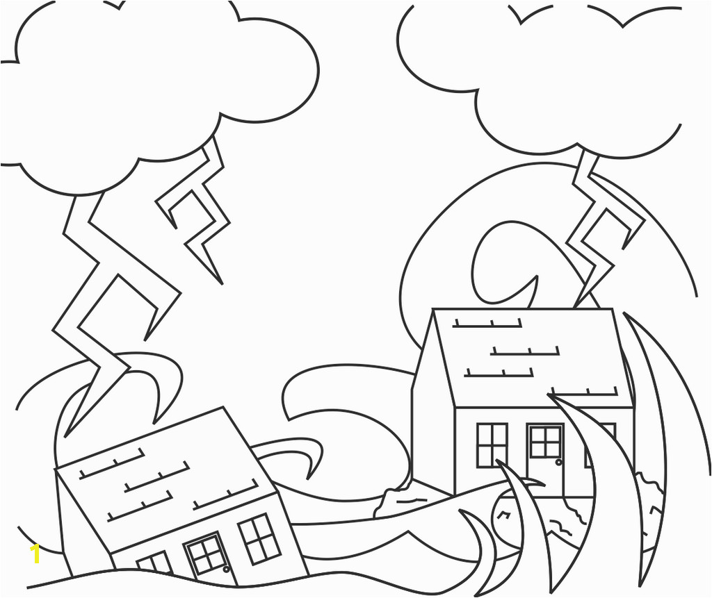 Wise and Foolish Builders Coloring Page the Wise and the Foolish Builders Story Coloring Picture