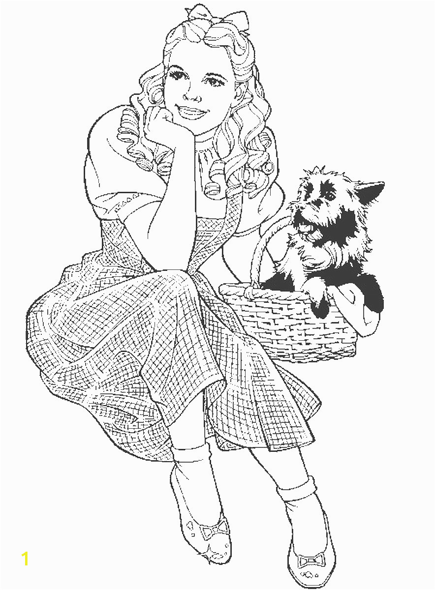 wizard of oz coloring pages