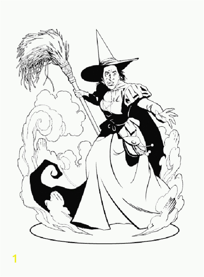 Wizard Of Oz Wicked Witch Coloring Pages Get This Wicked Witch Of the West From Wizard Oz