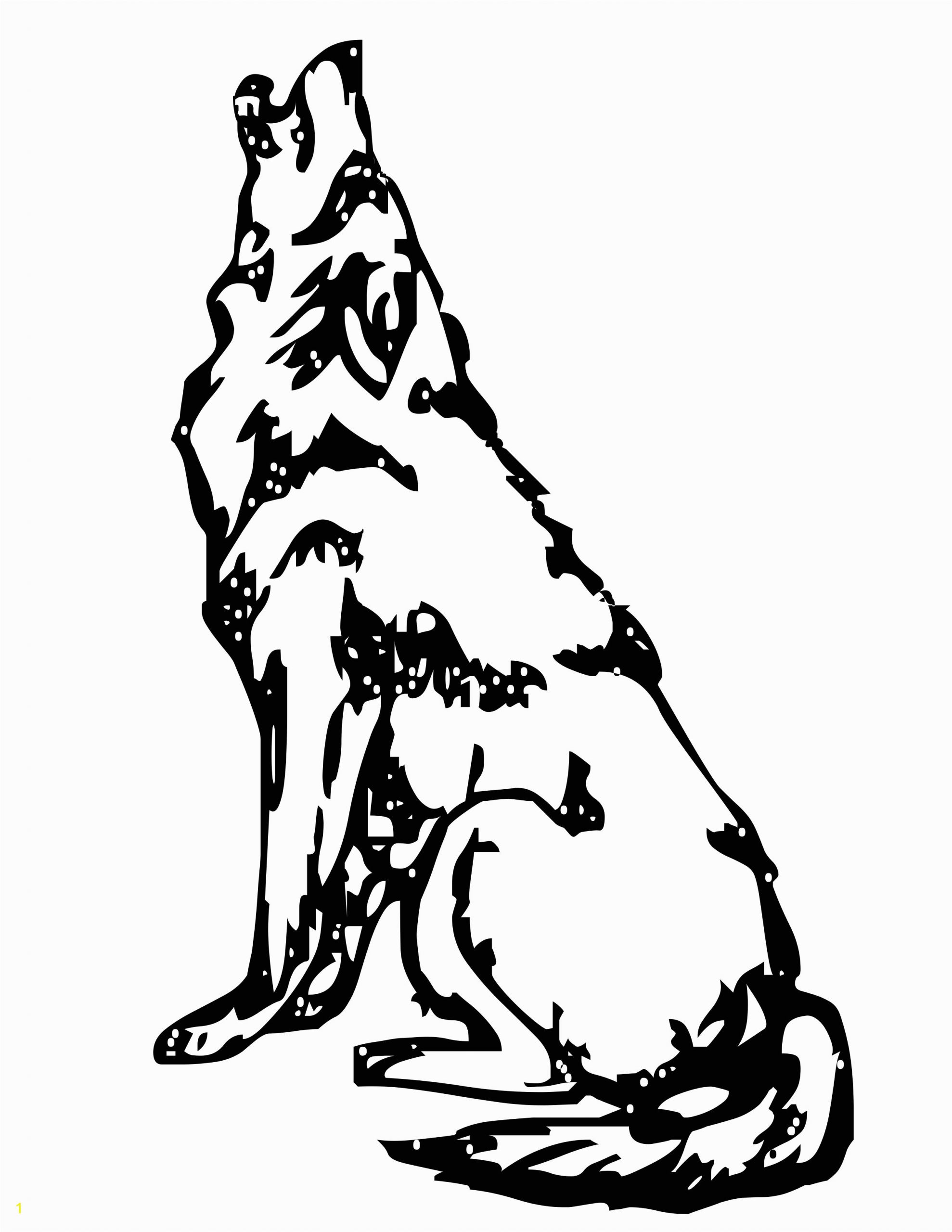 wolf coloring pages