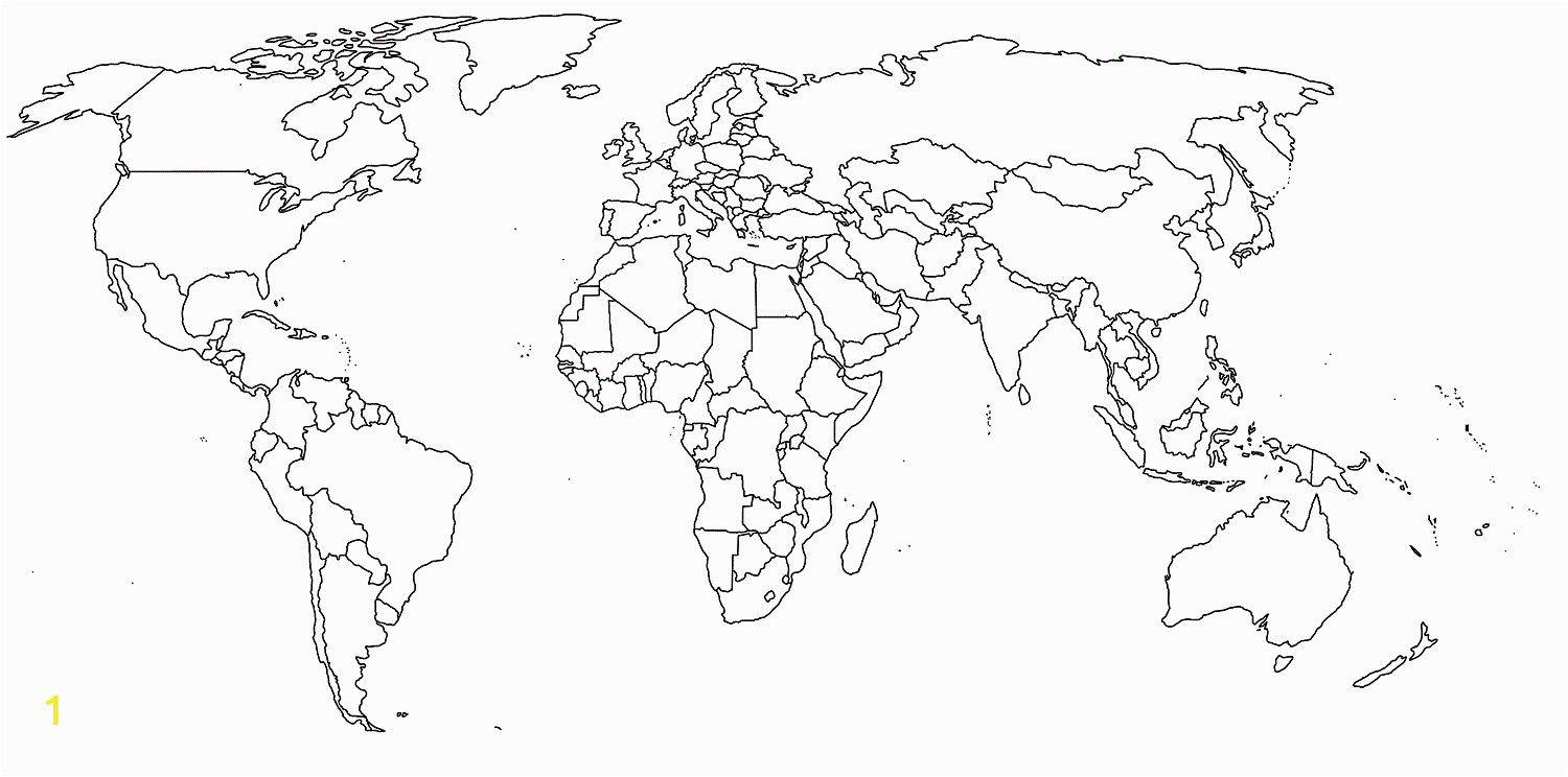 World Map Coloring Pages to Print Map the World Coloring Page Free Printable for