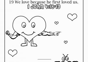 1 John 4 19 Coloring Page 1 John 4 19 Coloring Page Coloring Pages