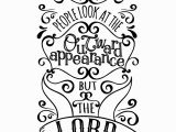 1 Samuel 16 7 Coloring Page Pin On Templates for Bible Journaling