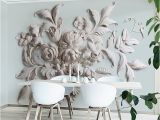 1 Wall Mural Review Aesthetic European Style Flower Relief Tv Background Wall Painting