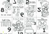 10 Commandments Coloring Page 10 Mandments Coloring Pages Unique 10 Mandments Coloring Pages