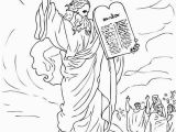 10 Commandments Coloring Page Ten Mandments Ten Mandments for Moses People Coloring Page