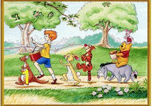 100 Acre Wood Wall Mural Pictures Of Hundred Acre Wood