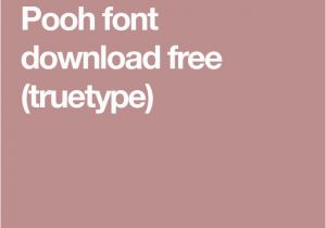 100 Acre Wood Wall Mural Pooh Font Free Truetype