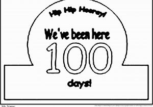 100 Days Of School Printable Coloring Pages 10 Pics 100 Days School Coloring Pages 100 Day