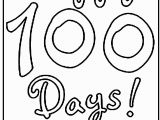 100 Days Of School Printable Coloring Pages 100th Day School Coloring Pages Free Coloring Home