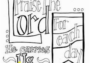 11×17 Coloring Pages Free Printable Scripture Coloring Page "praise the Lord for Each