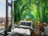 15 Foot Wall Mural Nature Landscape 3d Wall Mural Wallpaper Wood Park Small Road Mural Living Room Tv Backdrop Wallpaper for Bedroom Walls Uk 2019 From Arkadi Gbp