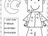 1st Grade Math Coloring Pages Free Halloween Worksheets for First Grade Lovely Collection 1st