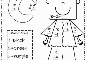1st Grade Math Coloring Pages Free Halloween Worksheets for First Grade Lovely Collection 1st