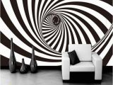 3d Abstract Wall Mural 3d Zebra Stripes Swirl Modern Abstract Wallpaper Mural