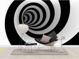 3d Abstract Wall Mural Abstract Spiral Wall Mural & Wallpaper Wall