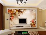 3d Abstract Wall Mural Custom Wallpaper 3d Abstract Fantasy Flower butterfly Fashion Tv Backgroundbackground Mural Wall Painting Living Room sofa Tv Backdrop