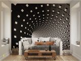 3d Abstract Wall Mural Ohpopsi Abstract Modern Infinity Tunnel Wall Mural Amazon